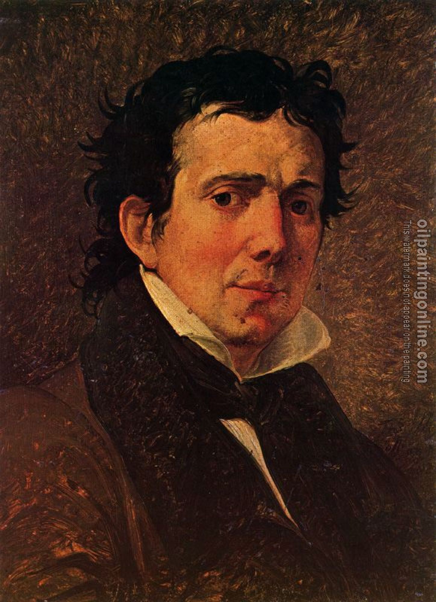 Francesco Hayez - Portrait of Pompeo Marchesi